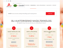 Tablet Screenshot of naglar-naglar.com